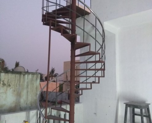 MS Spiral staircase