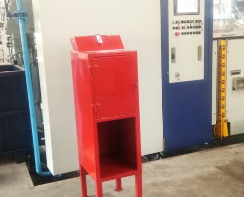 Scrap bin